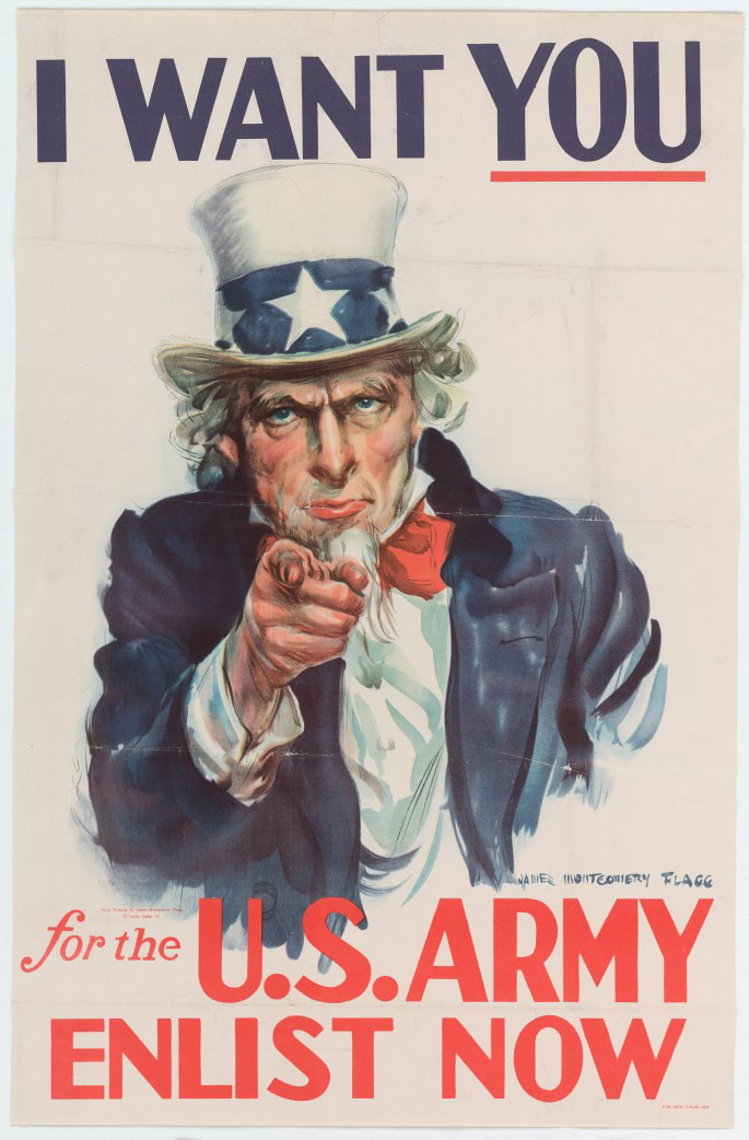 ww2 army recruiting poster 
